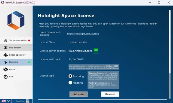 Screenshot_Hololight_Space_Offline_Licensing_2