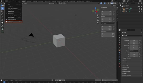 Screenshot_Hololght_Stream_Runtime_Blender_1