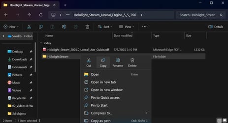Screenshot_Hololight Stream Unreal SDK Guide_3