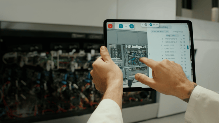 HMS Application with Hololight Stream