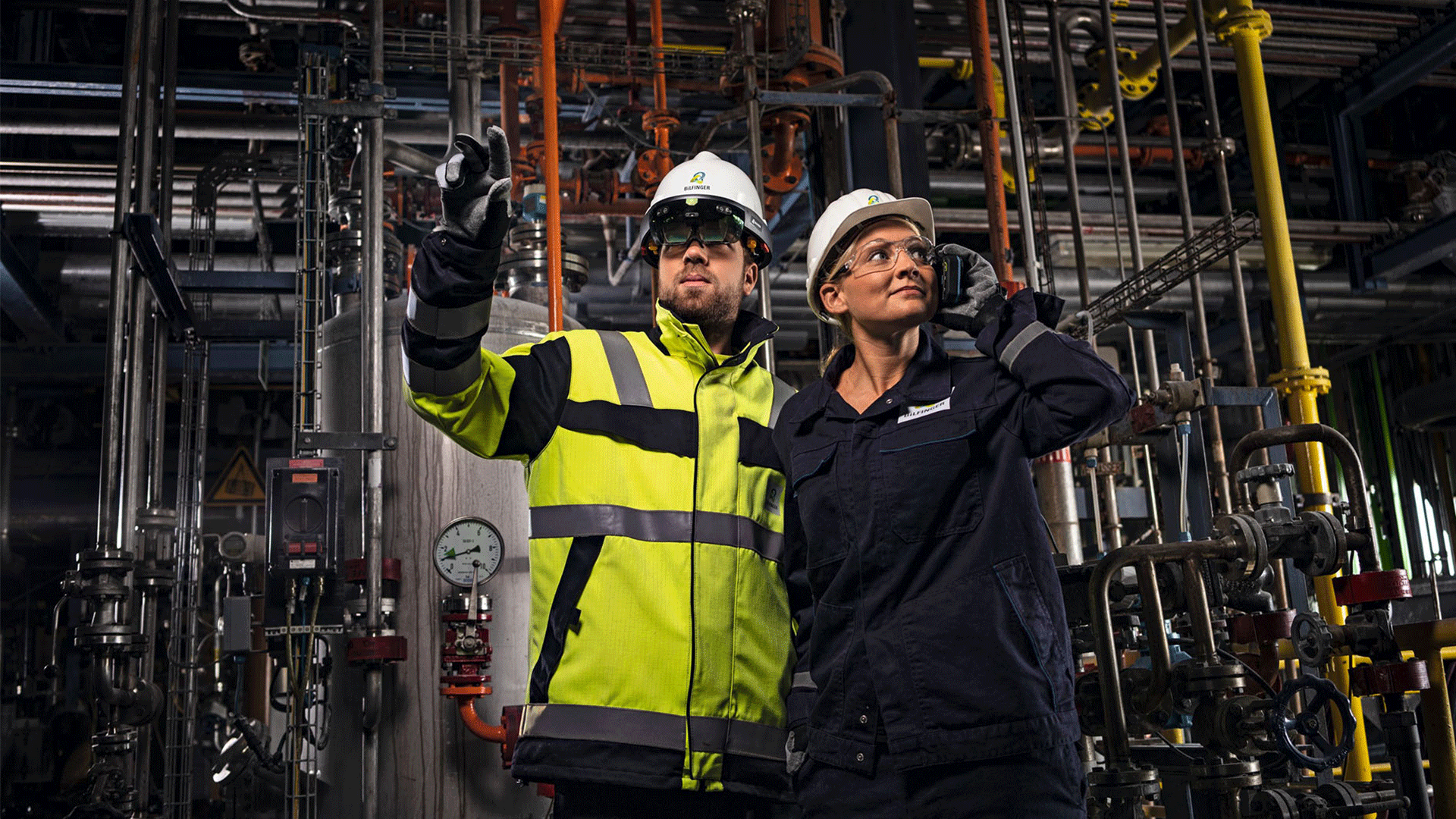 Bilfinger using Hololight Space for XR Factory Planning