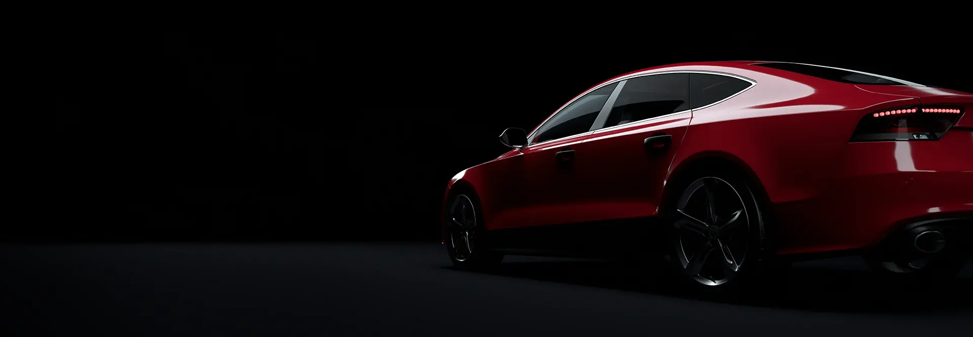 An elegant car design. 